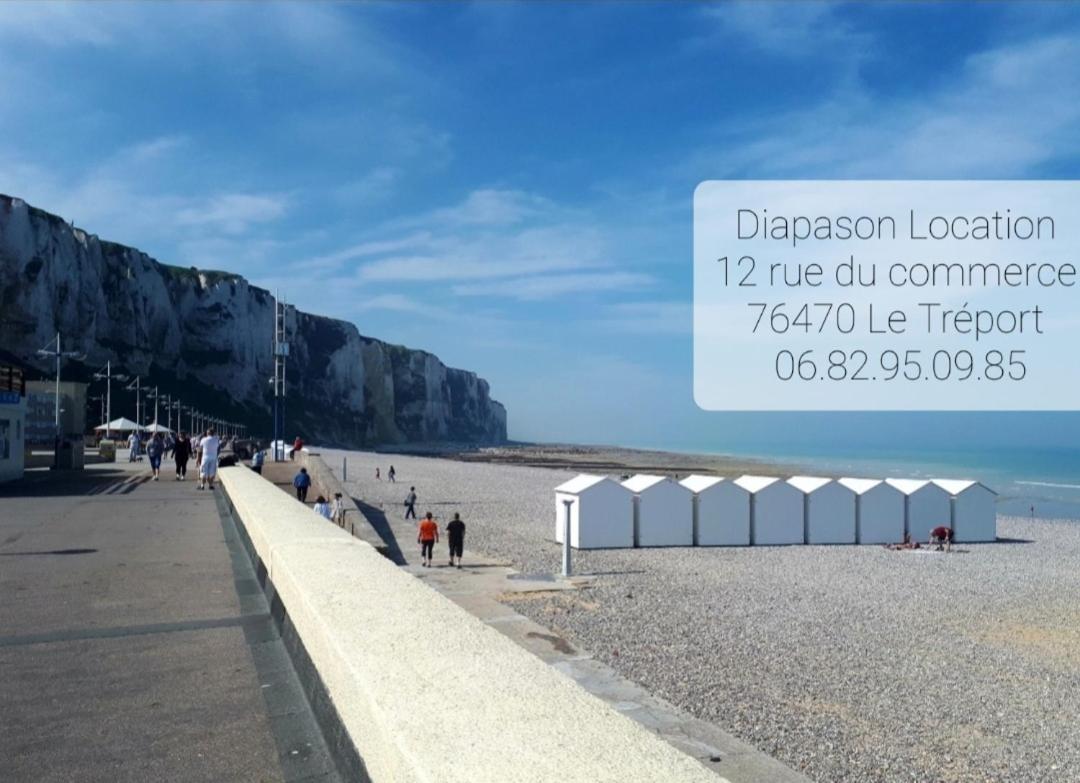 Vila Diapason Location Le Treport Pour 5 Personnes Exteriér fotografie